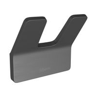 Крючок двойной SMOOTH LINE для полотенец, графит арт-9716006 — фото 3, Крючки для полотенец