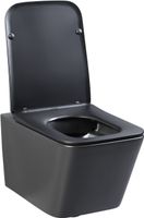 Товар: Унитаз подвесной Aquanet Rimless Tavr-W BL-103N-WHT black черный матовый TAVR-W BW - фото 9 Унитаз подвесной Aquanet Rimless Tavr-W BL-103N-WHT black черный матовый TAVR-W BW — фото 9, Подвесные унитазы