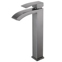 Товар: Смеситель ABBER Wasserfall AF8611NG для накладной раковины, никель - фото 1 Смеситель ABBER Wasserfall AF8611NG для накладной раковины, никель — фото 1, Смесители для раковины