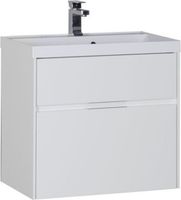 Тумба с раковиной Aquanet Латина 70 белый арт-00281149 — фото 1, Тумбы с раковиной