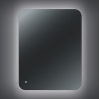 Зеркало с LED-подсветкой MILAN (70*90) /AQUA DE MARCO MIL70/90 — фото 8, Зеркала в ванную комнату