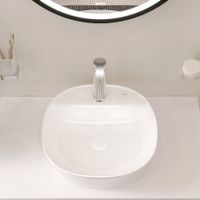 BOND Smart Смеситель однорычажный без донного клапана для раковины арт-B63-2100 — фото 13, Смесители для раковины