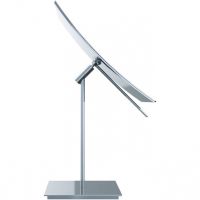 116201312 Косметическое зеркало прямоугольное настольное (поворот на 360) хром BEMETA — фото 1, Косметические зеркала