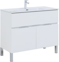 Товар: Тумба под раковину Aquanet Алвита New 100 1 ящик, 2 дверцы, белый матовый 00277554 - фото 10 Тумба под раковину Aquanet Алвита New 100 1 ящик, 2 дверцы, белый матовый 00277554 — фото 10, Тумбы под раковину