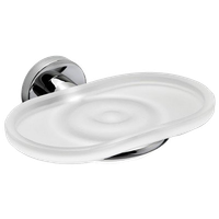 Мыльница COLOMBO DESIGN BASIC настенная цвет хром арт-B2701 — фото 2, Мыльницы