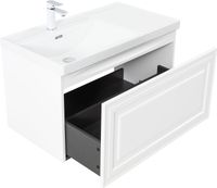 Тумба под раковину Aquanet Агата 90 белый сатин арт-00345482 — фото 10, Тумбы под раковину