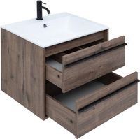 Мебель для ванной Aquanet Lino 60 дуб веллингтон арт-00273239 — фото 14, Комплекты мебели для ванной