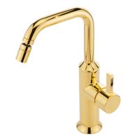 SIRIUS См-ль д/биде моноком., (без слива), золото 28176 — фото 1, Смесители для биде