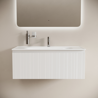 Тумба подвесная SANCOS Code 990х453х400, c одним ящиком оснащенным доводчиками, цвет белый , арт. арт-CD100W — фото 1, Тумбы под раковину