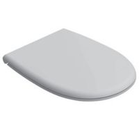 Сиденье с крышкой GLOBO GRACE с микролифтом цвет белый GR022BI — фото 1, Сиденья для унитаза