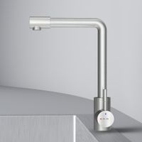 F85B05011 X-Joy S, смеситель для кухни с L-изливом, сатин — фото 4, Смесители для кухни