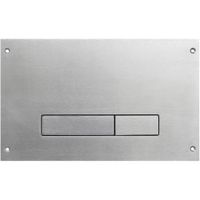 KK-POL M08 Металлическая панель смыва для инсталляции антивандальная, цвет нержавеющая сталь арт-350/PPW/003-00-00 — фото 1, Панели