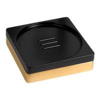 Мыльница COLOMBO DESIGN MINI Q B5040.OM настольная цвет золото матовое — фото 3, Мыльницы