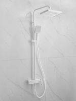 Душевая система BELZ, белая матовая, арт-B24658-8 — фото 2, Душевые стойки