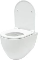 Унитаз Allen Brau Reality 4.32006.20 подвесной Белый без сиденья — фото 1, Подвесные унитазы