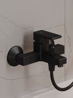 Товар: OneLife смеситель для ванны/душа однорычажный полимерный, черный арт-P06-100b - фото 7 OneLife смеситель для ванны/душа однорычажный полимерный, черный арт-P06-100b — фото 7, Смеситель для ванны