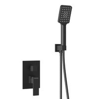 Душевая система скрытого монтажа Grossman Style черный матовый,1 место арт-501.K35.05.210 — фото 6, Встраиваемые душевые комплекты