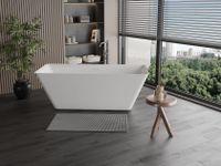 Ванна AQUAme акриловая отдельностоящая арт-AQM3502MW — фото 4, Акриловые ванны