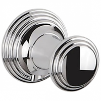 Крючок COLOMBO DESIGN HERMITAGE одинарный маленький цвет хром арт-LC77 — фото 3, Крючки для полотенец