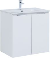 Тумба под раковину Aquanet Алвита New 70 2 дверцы, белый матовый арт-00303905 — фото 1, Тумбы под раковину