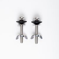 Комплект крепления бачка к унитазу IDDIS Optima Home нержавеющая сталь, 2 шт, M8x70 арт-907M8702SK — фото 2, Комплектующие для туалета