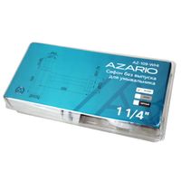 Товар: Сифон для раковины AZARIO G 1 1/4, без выпуска, квадрат, латунь, белый арт-AZ-109-WHI - фото 2 Сифон для раковины AZARIO G 1 1/4, без выпуска, квадрат, латунь, белый арт-AZ-109-WHI — фото 2, Сифоны для раковины