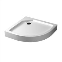 Душевой поддон полукруглый RGW SMC/R-C Белый 800x800 12350488-01 — фото 1, Стеклопластиковые душевые поддоны