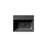 раковина подвесная/встраиваемая NUBES 40x32 без перелива черный матовый арт-9684126 — фото 1, Раковины подвесные