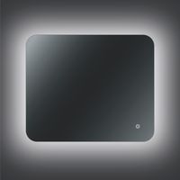 Зеркало с LED-подсветкой MILAN (50*60) /AQUA DE MARCO MIL50/60 — фото 10, Зеркала в ванную комнату
