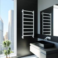 Полотенцесушитель электрический Grota Soffi K 530х1200 белый Soffi K 530х1200 RAL9016 EL — фото 2, Электрические полотенцесушители