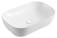 Раковина Azario накладная 505х405х140 белый глянец арт-AZ-2143 SP — фото 3, Раковины накладные