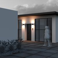 Настенный светильник (бра) Outdoor O303WL-L10GF3K — фото 5, Уличное освещение