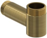 Уголок Уголок переходной Сунержа (G 1" НР х G 3/4"НР) Состаренная латунь 051-1506-0134 — фото 2, Комплектующие для полотенцесушителей
