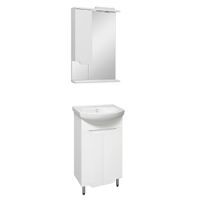 Зеркальный шкаф VIKTORIA 50 /левый/ AQUA DE MARCO 1050CVIC/L — фото 5, Зеркальные шкафы в ванную