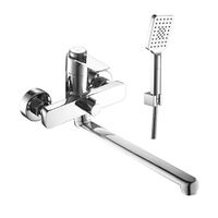 RS5 Смеситель для ванны, круг.пов.излив 350мм, р/ОД, хром, ROS, RS50-32 — фото 1, Смеситель для ванны