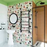 Полотенцесушитель электрический Grota Costa 530х1200 черный Costa 530х1200 RAL9005 EL — фото 5, Электрические полотенцесушители