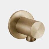 Шланговое подсоединение, Gessi, Shower316, стандарт подвода воды-1/2", цвет изделия-Warm Bronze Br. PVD арт-54269.726 — фото 1, Шланговые подключения