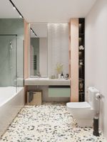 ЛАЙН RIMLESS Унитаз-компакт безободковый, арм. 2-х уровн.,сид. дюро, тонкое, soft-close САНТЕК 1WH501573 — фото 5, Напольные унитазы