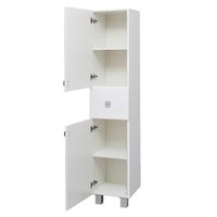 Шкаф-пенал напольный OSTIN 40 /левый/ AQUA DE MARCO 3040WCOST/L — фото 2, Шкафы для ванной