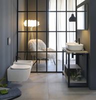 Биде Scarabeo GLAM подвесное с одним отверстием цвет белый матовый арт-5202 41 — фото 3, Биде подвесные