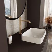 Товар: Смеситель для раковины City VBF-2C2BG однорычажный, брашированное золото - фото 2 Смеситель для раковины City VBF-2C2BG однорычажный, брашированное золото — фото 2, Смесители для раковины