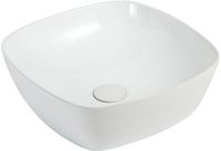 Раковина накладная Allen Brau Priority 40 белый глянец арт-00262043 — фото 3, Раковины накладные