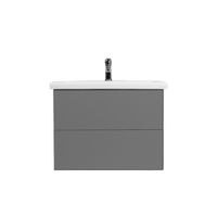 Тумба под раковину VIANT СОФИЯ 70 подвесная графит арт-VSOF70COG-T2YP — фото 2, Тумбы под раковину