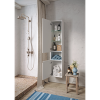 Подвесной пенал 35 см с одной дверью арт-ROD0535 — фото 3, Пеналы для ванной комнаты