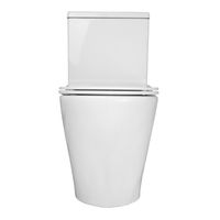 Унитаз-компакт Azario Flin 365х590х790 напольный, безободковый с быстросъемным сиденьем микролифт арт-AZ-1363C — фото 10, Напольные унитазы