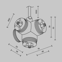 Товар: Комплектующие для систем освещения с токоведущими элементами Technical CA019L4C-P-B - фото 2 Комплектующие для систем освещения с токоведущими элементами Technical CA019L4C-P-B — фото 2, Комплектующие для освещения