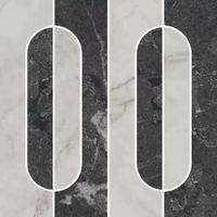 Декор KMD2HID013GR Тубкаль наборный матовый обрезной 30х30 (7шт) — фото 1, Декоративные элементы