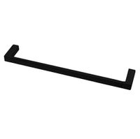 Полотенцедержатель COLOMBO DESIGN MINI Q B5009.NM широкий цвет черный матовый — фото 1, Полотенцедержатели