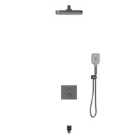 Душевой комплект встраиваемый, 3 режима, вороненая сталь арт-VSFW-4311GM — фото 2, Встраиваемые душевые комплекты