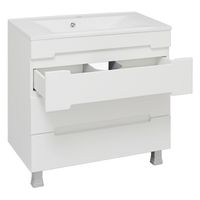 Тумба напольная с умывальником OLIVIA 80 /3 ящ/ AQUA DE MARCO 5080COLI/F/3 — фото 3, Тумбы с раковиной